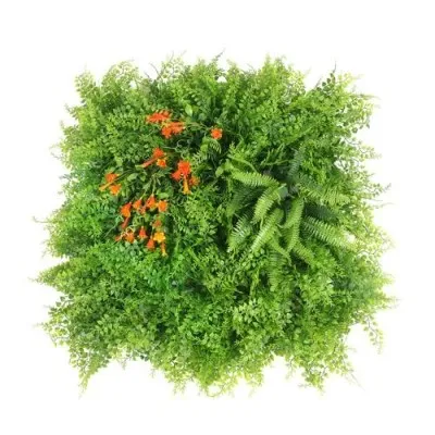 Rohože Venkovní zelené Boxwood zelené panely