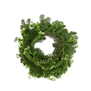 Umělý věnec z levandulového dřeva