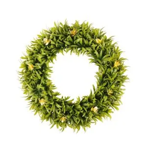 Umělý květinový věnec