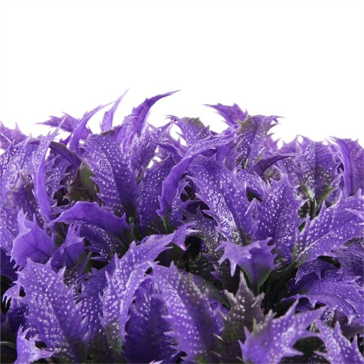 Purple Grass Topiary Ball